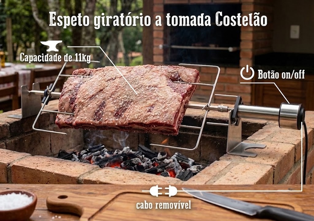 Espeto Elétrico Costelão